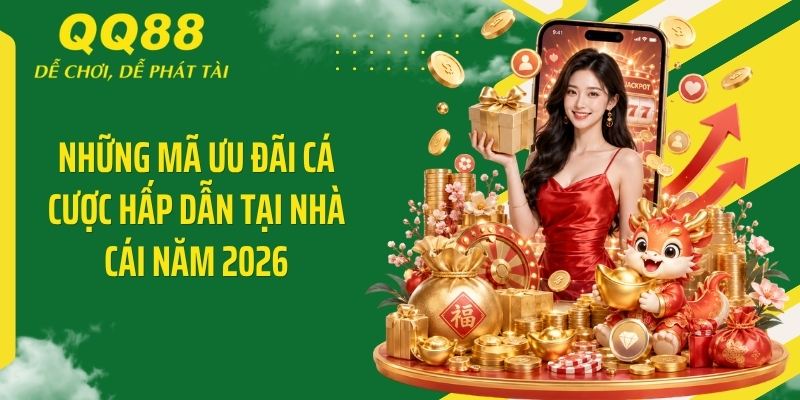 QQ88 404404 ⭐️ Link Vào Nhà Cái QQ88 Mới Nhất & Nhận 88K 16 Những mã ưu đãi cá cược hấp dẫn tại nhà cái năm 2026